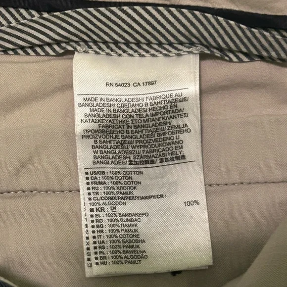 Banana Republic Aiden Chino Pants in Black - Picture 6 of 6